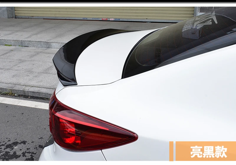 For Mazda 6 Atenza Car Accessories 2014 2015 2016 2017 Auto Tail Wing Decoration ABS Plastic Car Rear Trunk Spoiler