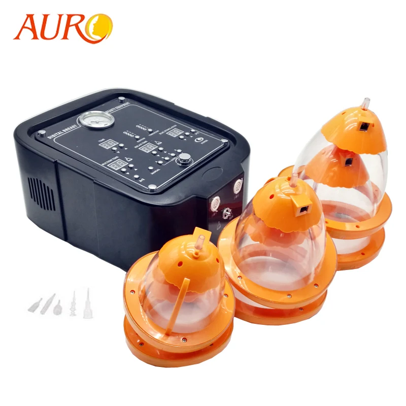 

Free Shipping AURO 2023 New Salon Vacuum Suction Breast Enhancer Machine Breast Enlargement Nipple Enlarger Beauty Equipment