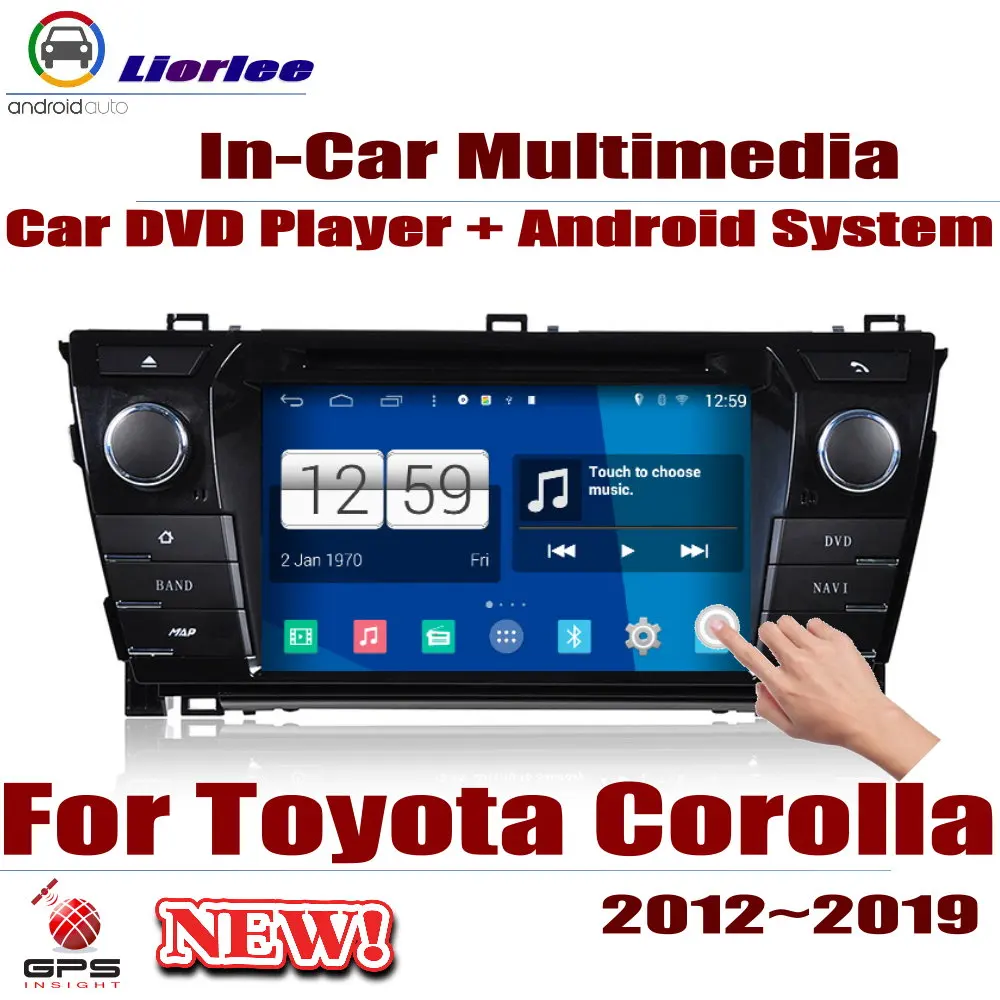 

Car Android System RockChip PX5 1080P IPS LCD Screen For Toyota Corolla (E160) 2012-2019 DVD Player GPS Navigation