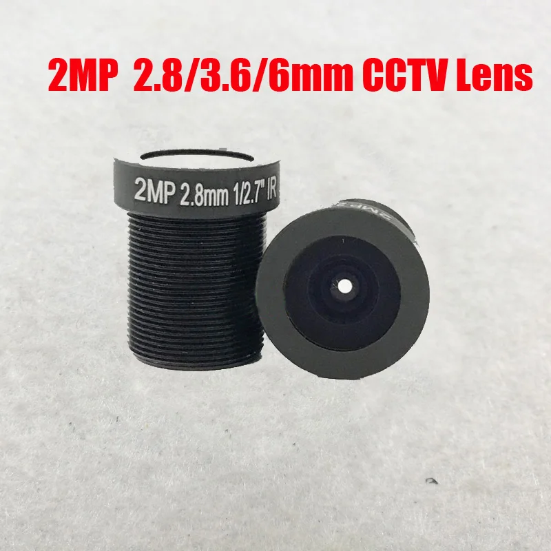 1080p 2mp obiektywy kamery przemysłowej 3.6mm 6mm 8mm dla płytka kamery M12 do montażu na stała gęstość wiązki kamera Ip