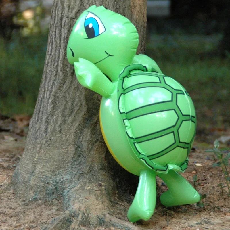 Grands jouets gonflables en forme de tortue, support de jeu de Performance, cadeaux d'anniversaire pour enfants