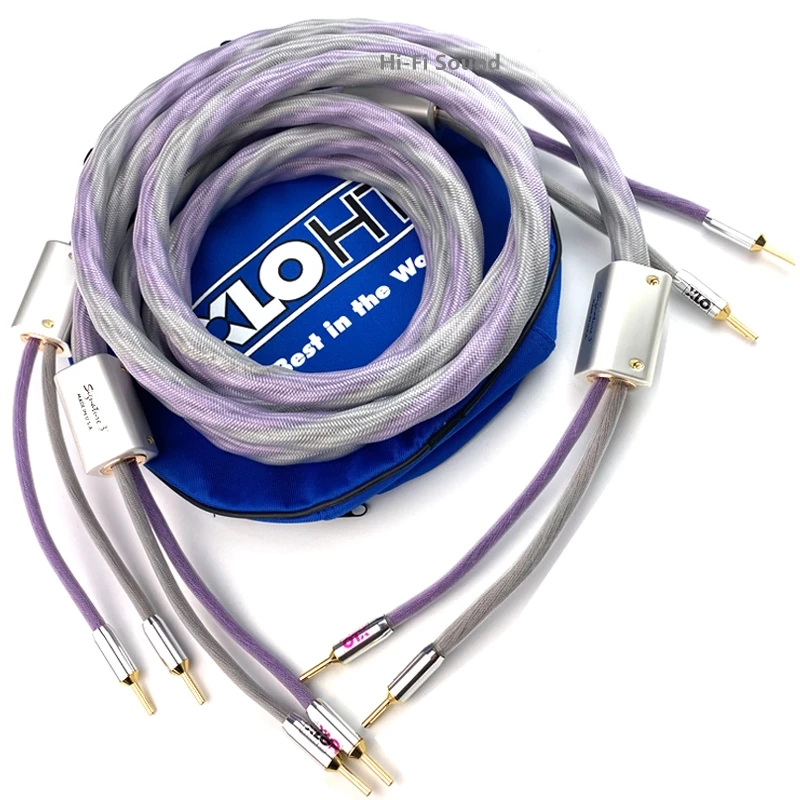

XLO Signature 3 Speaker Cable Gold Plated Biwire Speaker Wire Banana / Spade Plug
