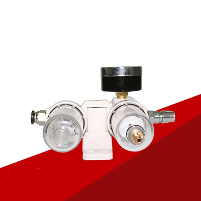 Air Compressor Air Filter Regulator Oil Water Separator Trap Filter Regulator Valve Automatic Drain Lubricator Pressure Gauge