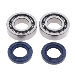 2 Pairs Crankshaft Bearing And Oil Seal Fits for STIHL 018 017 MS170 MS180 Chainsaw Garden Tool Parts
