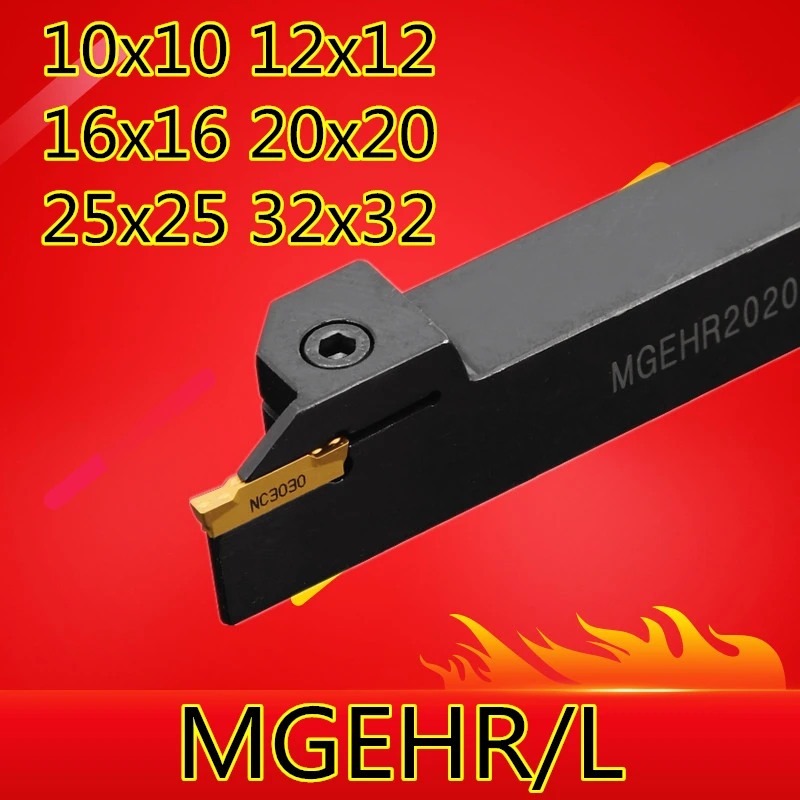 Nowy 1 sztuk MGEHL MGEHR1010 MGEHR1212 MGEHR1616 MGEHR2020 MGEHR2525 MGEHR3232 -1.5/2/2.5/3/4/5/6 tokarka CNC uchwyt na narzędzia tokarskie