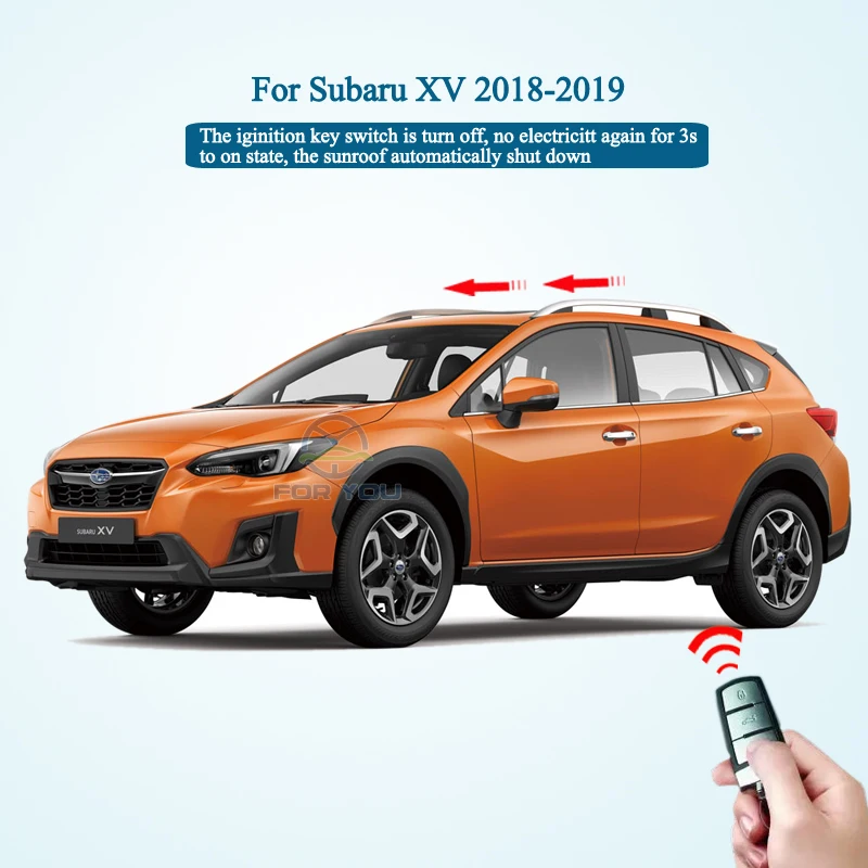 FORYOU Auto Car Power Sunroof Glass Closer Automatically close For Subaru XV 2018-2020