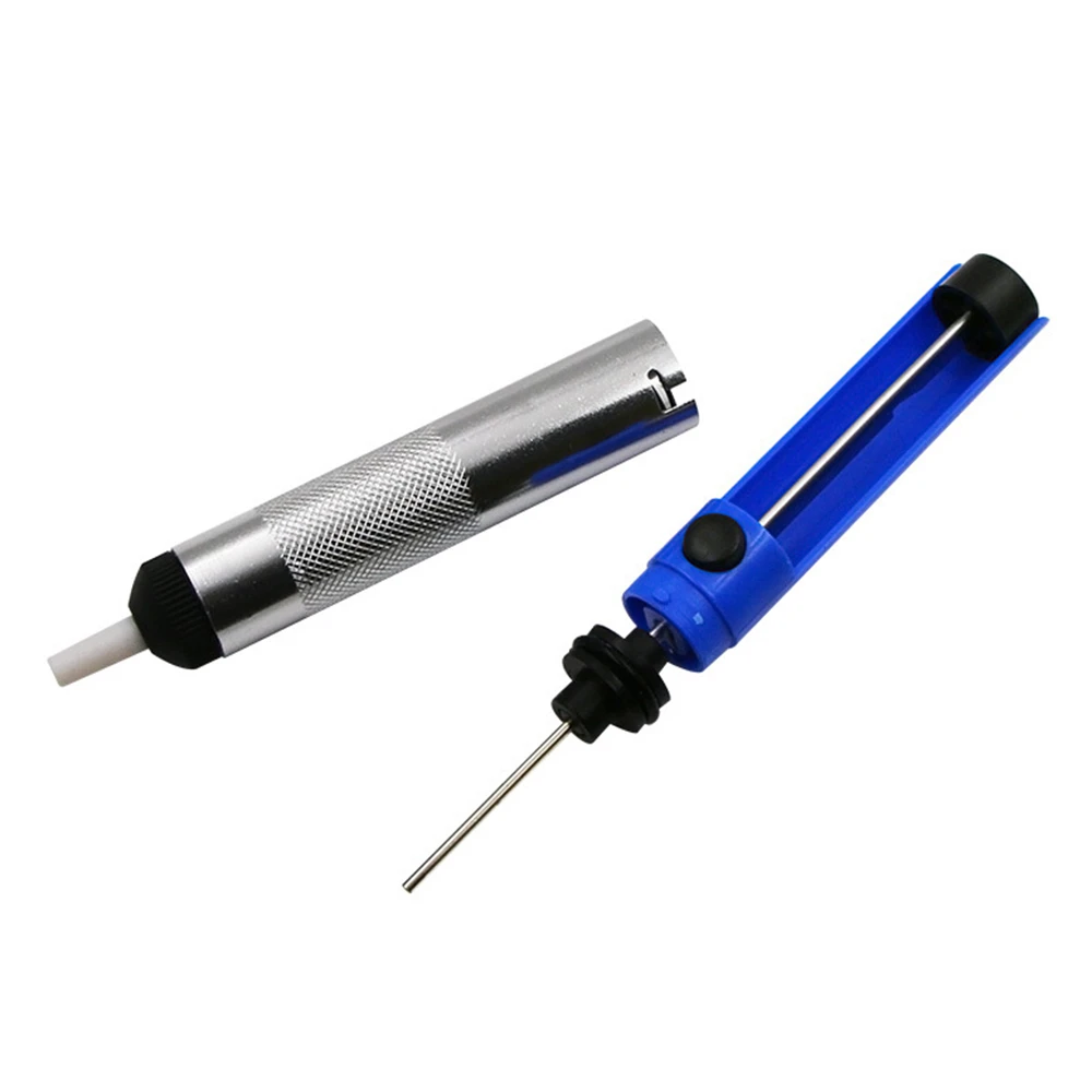 Aluminum Metal Desoldering Suction Pump Soldering Sucker Pen Vacuum Removal Tool Soldering Iron Desolder Hand Welding Tool