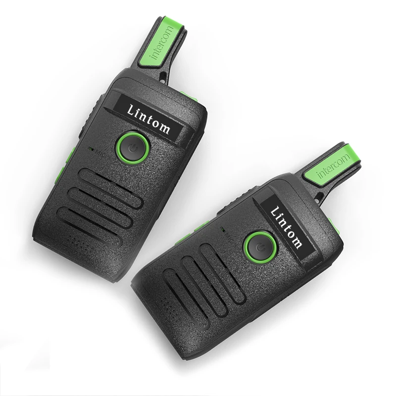 Lintom rechargeable Walkie Talkie Two Way Radio UHF 16 Channels Two Way Radio for Audlt (Pack of 2)