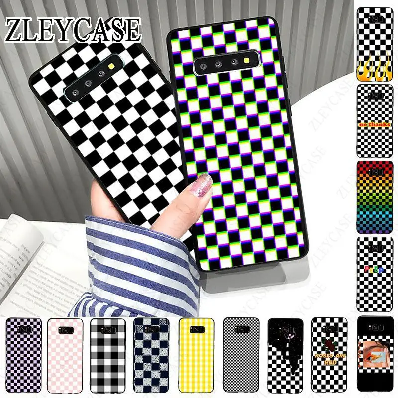 Black and white chess board Phone Case Shell For Samsung Galaxy S24ULTRA S23ULTRA S21FE S24 S22PLUS S20PLUS s20ULTRA S20FE Cover