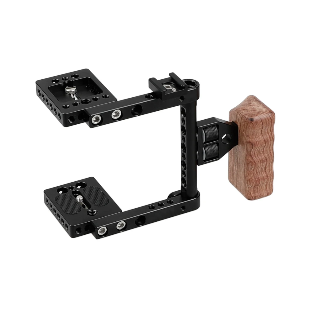 KIMRIG Blackmagic Pocket Camera 4K Cage Kit Portable Camera Cage With Left Handle For Blackmagic Pocket Cinema Camera