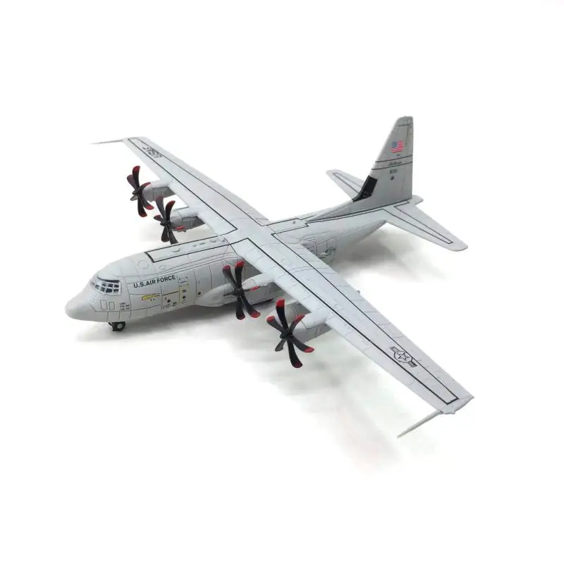 1: 200 US C-130J transport aircraft model Alloy Collection Model