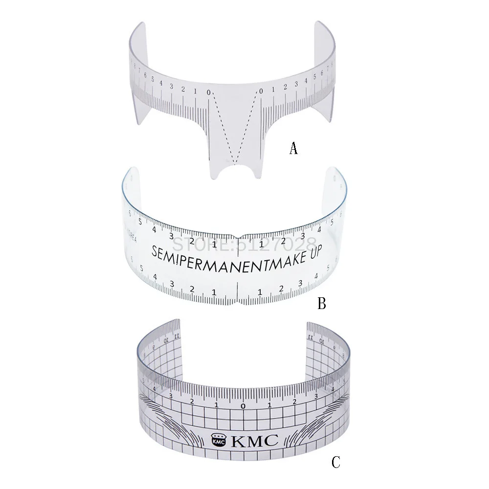 再利用可能な半永久的な眉定規,眉測定ツール,眉ガイド,書道,ステンシル,化粧道具,1個
