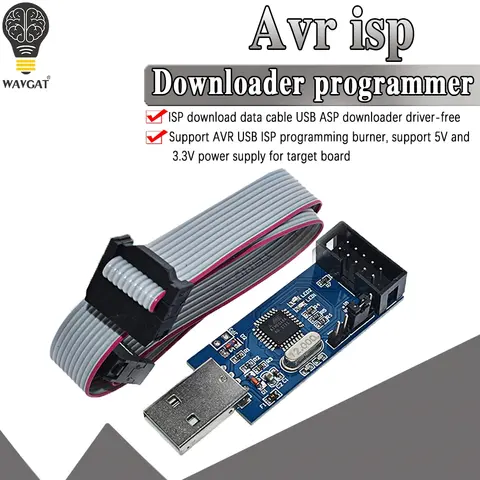 USBASP USBISP AVR Programmer WAVGAT