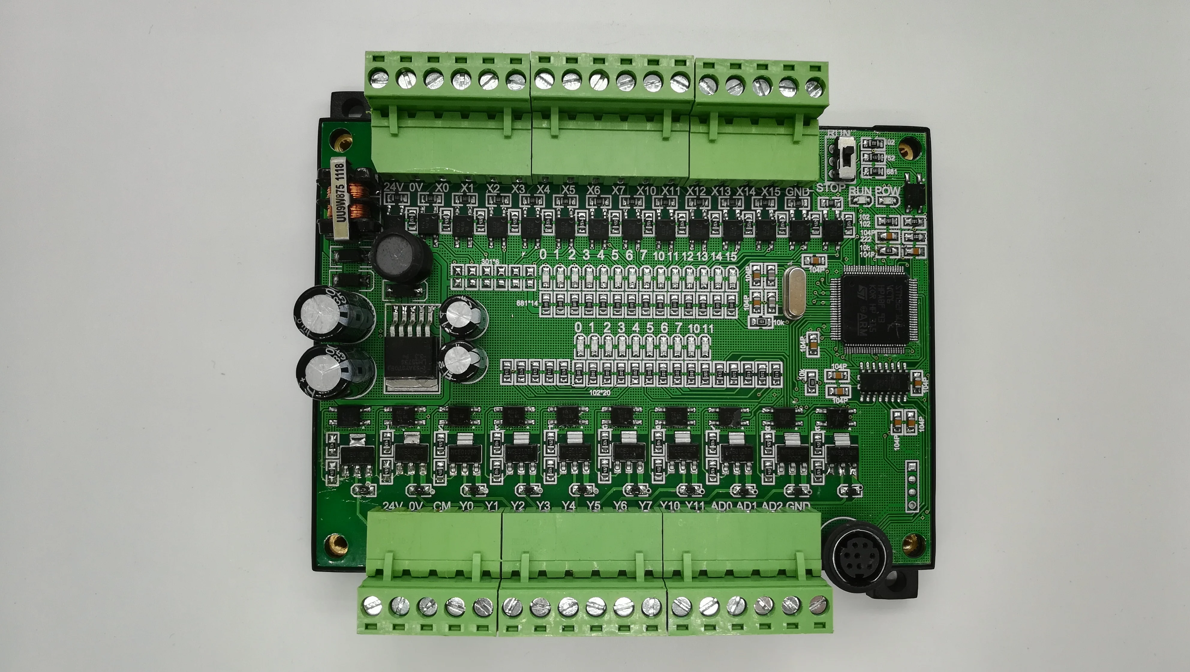 PLC Điều Khiển Công Nghiệp Ban Tương Thích Với FX1N24MR MT Tải Về Trực Tuyến Giám Sát Văn Bản Tương Tự Số Lượng Mất Điện Để Mainta
