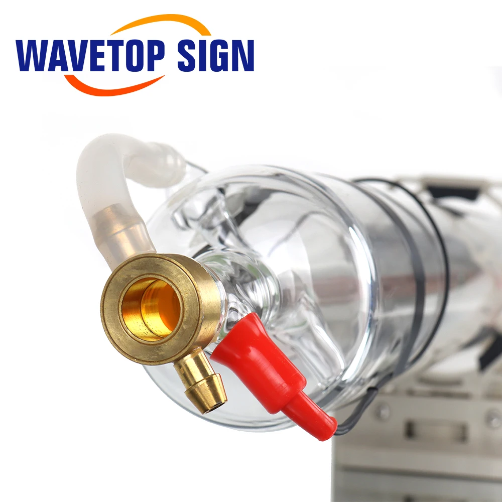 WaveTopSign tubo Laser Co2 lunghezza 1250mm 60W tubo di vetro Laser Dia.60mm uso per macchina da taglio per incisione Laser CO2