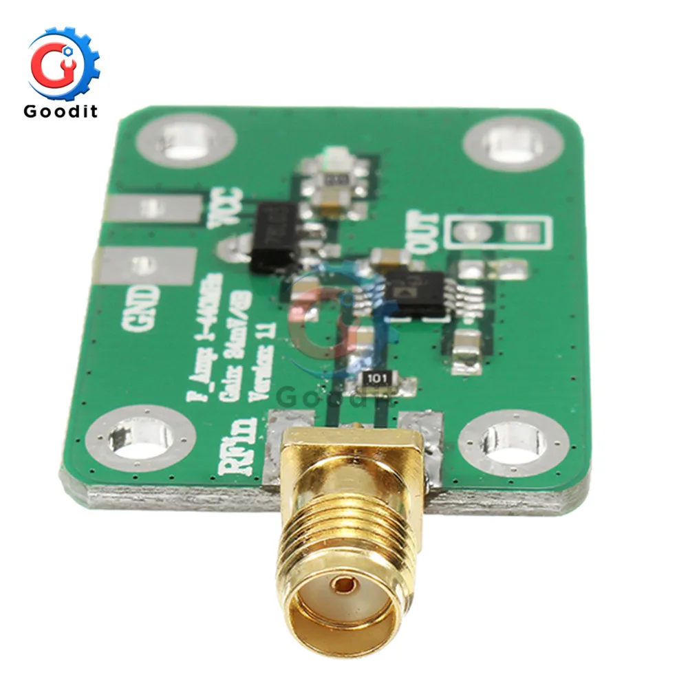 AD8310 0.1-440MHz High-speed H-frequency RF Logarithmic Detector Power Meter For Amplifier Operating voltage 7-15V Module