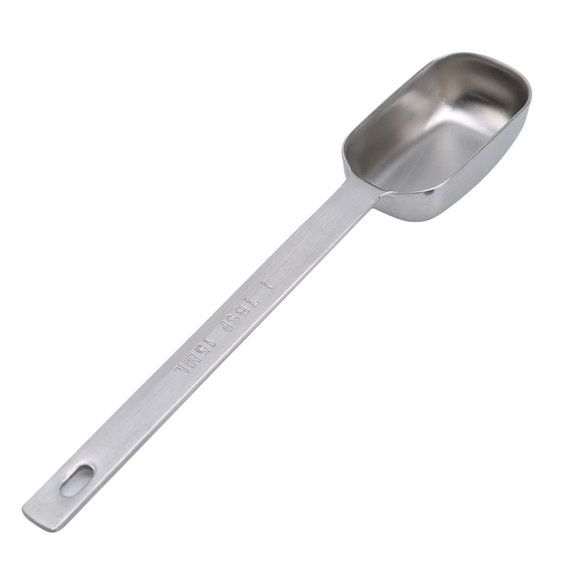 Kitchen Scale Measuring Spoon Coffee Protein Milk Powder Scoops Gram Spoon Weight Food Scale Long Handle Stainless Steel Metal