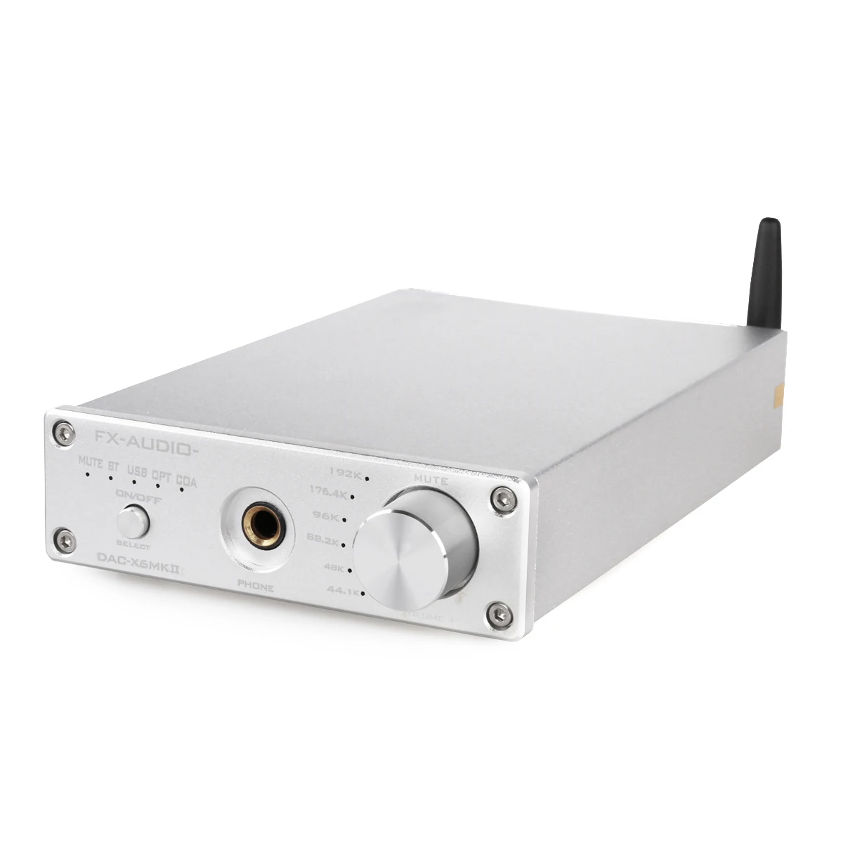 FX-AUDIO DAC-X6MKII HI-FI Bluetooth audio DAC/AMP amplifier ESS9018 chip supports USB/coaxial/optical input AC110/220V