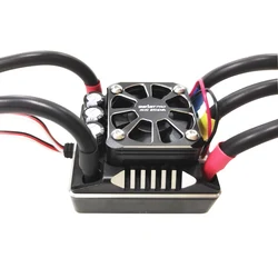 ZTW Beast Pro 150Aセンサー付き ESC 6V/7.4V調整可能8ABECブラシレススピードコントローラー1/8 RCカーおよびトラック用防水アルミニウムヒートシンク