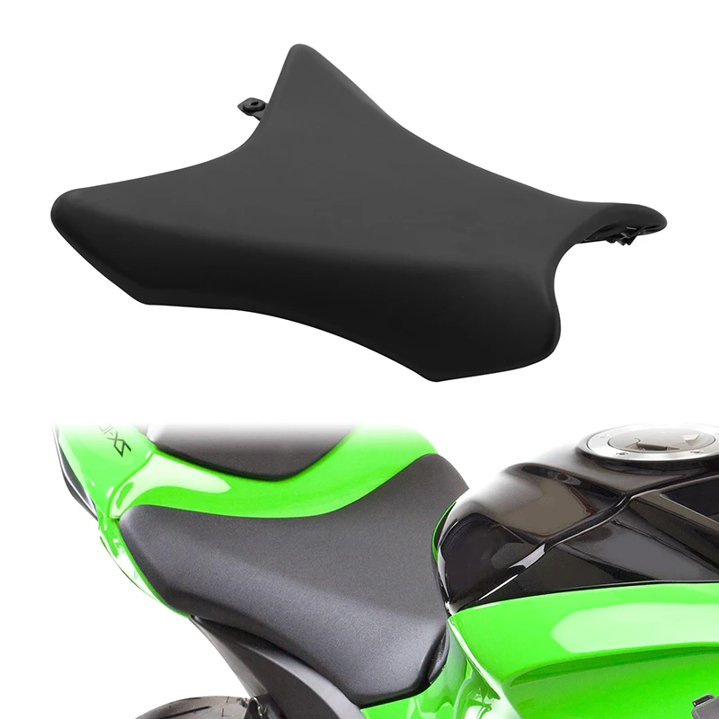 Motorcycle Front Driver Seat Cushion For Kawasaki Ninja ZX10R 2016 2017 2018 2019 2020 black