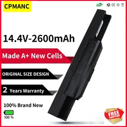 NEW 4Cell battery A32-K53 for Asus A43E A53S K43E K43U K43S X54 X54H K43SJ X54C X84 K53S K53 K53SV K53T K53E K53SD X44H bateria