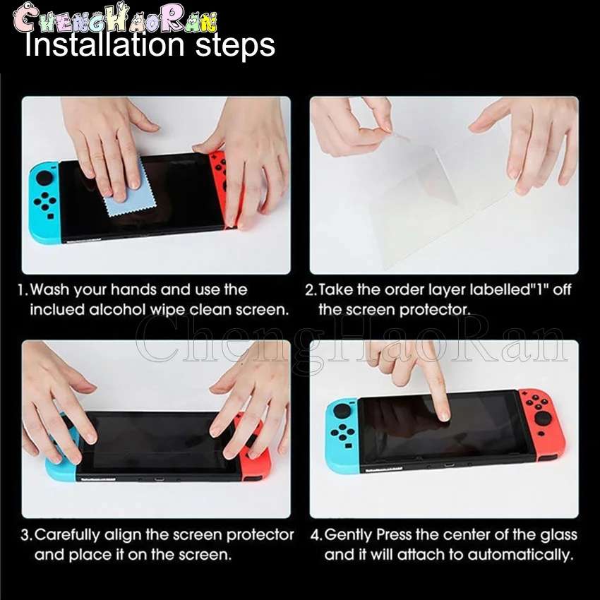 Vetro protettivo per Nintendo proteggi schermo in vetro temperato per Nintendo Switch/Lite NS accessori in vetro protezione schermo