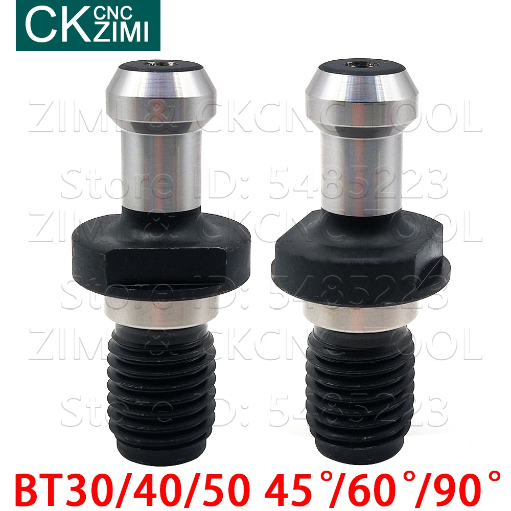 BT30 BT40 BT50 CAT40 JT40 45 degree 60 degree 90 degree Mazak Pull nail Machine tools pull stud Through Hole Through Water tools