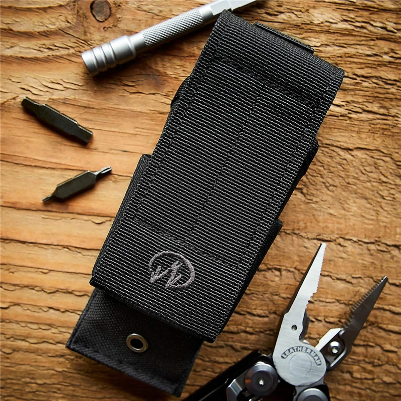 LEATHERMAN-funda de nailon grande para multiherramientas, Compatible con MOLLE, se adapta a MUT, sobretensiones y Super Tool