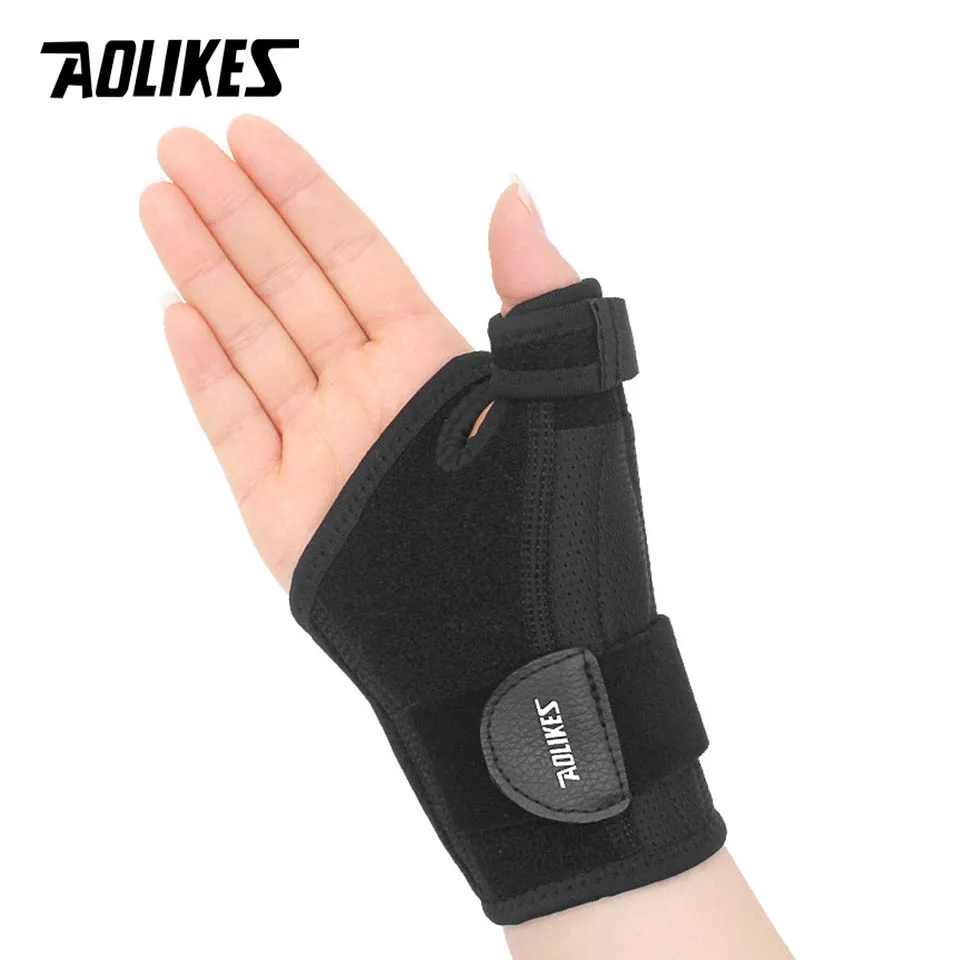 AOLIKES 1PCS Da Polso Brace Support Distorsione Avambraccio Splint Banda Strap Wristband Supporto Per Polso Sollevamento Pesi Palestra di Formazione