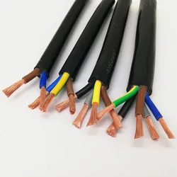 1meter 2-5 Cores 18AWG 17AWG 15AWG 13AWG 11AWG 9AWG Copper cable Wire Conductor Electric PVC Cable Soft Sheathed Wire power wire
