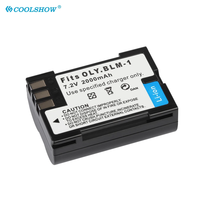 PS-BLM1 BLM-1 PS BLM1 batería 2000mAh para Olympus C-5060 C-7070 C-8080 E-30 E-300 E-330 E-500 E-510 E-520 E3 batería de cámara