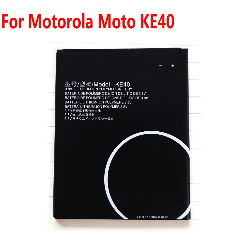 High Quality  3000mAh KE40 Battery for Motorola Moto KE40 Mobile phone