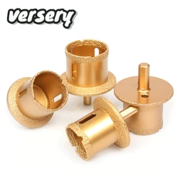 Versery Vacuum Brazed Hole Drill Diamond Hole Saw Drill Core Bits For Marble Tiles Porcelain Tile Washbasin Hole Opener