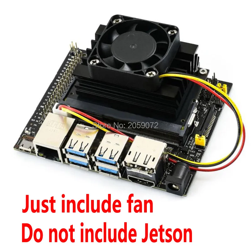 jetson nano cooling fan-4010-5V,  for Jetson Nano, 5V, 3PIN Reverse-proof