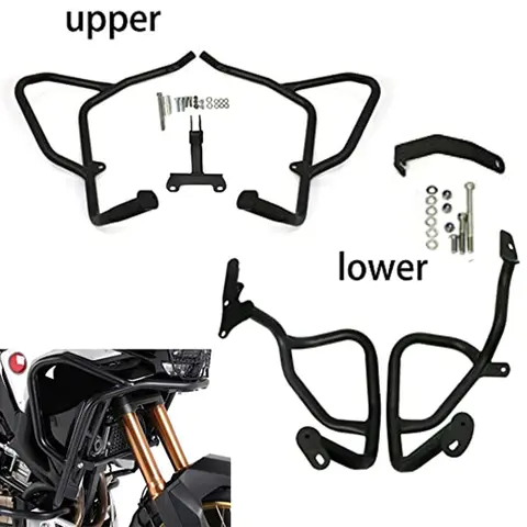 For Honda CRF1100L CRF 1100 L Africa Twin Adventure Sports 2020-2023 Highway Crash Bars Engine Guard Bumper Stunt Cage Protector
