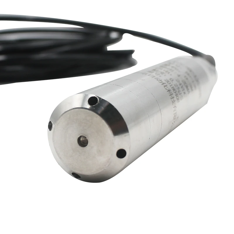 Sensor Submersível do Transmissor de Nível Líquido Transdutor do Tanque de Combustível Comprimento do Cabo 420ma 20m 25m 30m Fábrica