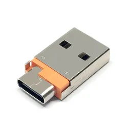 USB A 회전 타입 C 마더시트 어댑터, PCB 소형 보드 통합, 빠른 충전 가능, 1-10PCs