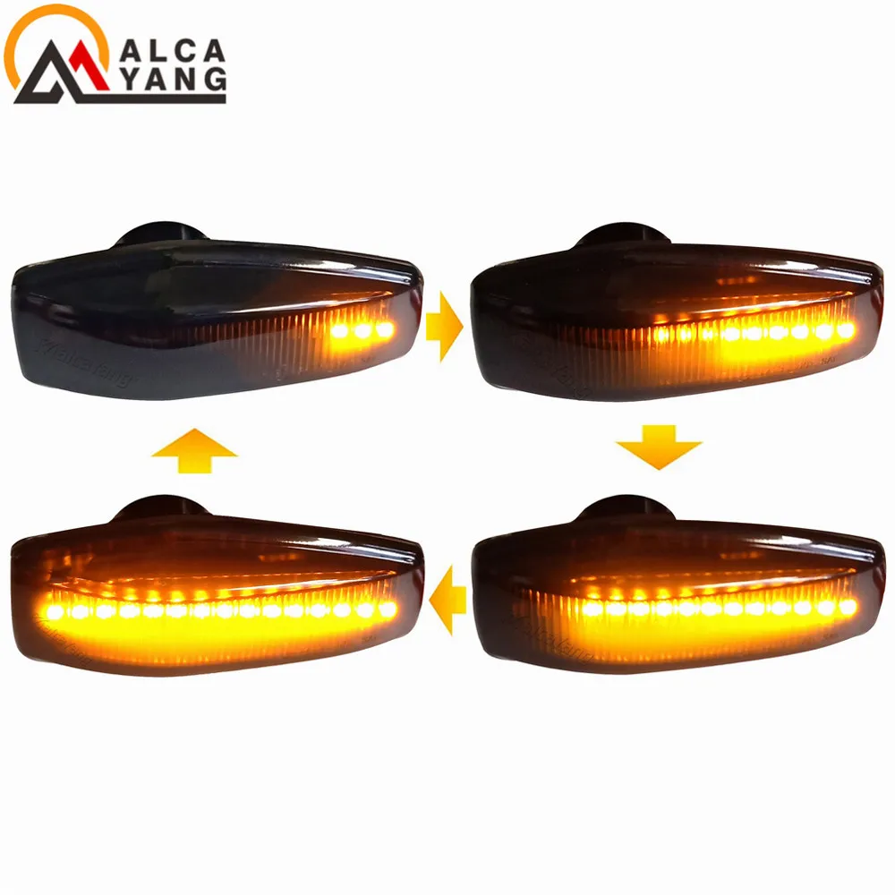 Hochwertige 2-teilige LED-Seitenmarkierungsleuchte mit dynamischem Blinker für Hyundai Elantra, Getz XG, Tucson. – Detail 18