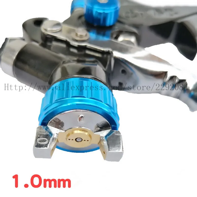 Gravity spray gun HVLP spray gun 1.0mm 250CC Piala profesional asli pistol cat semprot