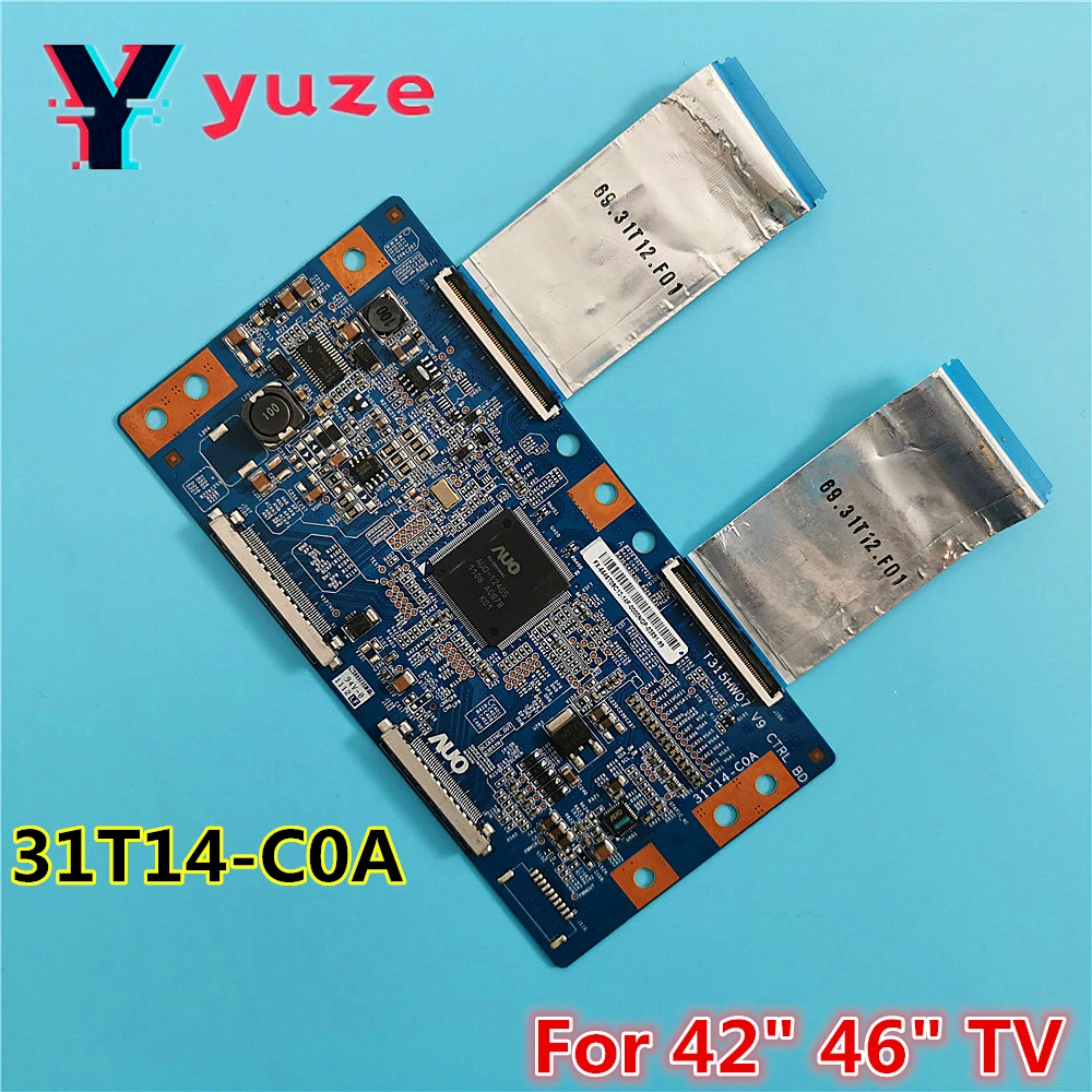 Placa lógica T-CON, suministro de tarjeta para LG de 42 "y 46", 31T14-C0A, T315HW07, V9, CTRL, BD, 42LV450U-ZC, 42LV5500-UA, 42SL863, 46PFL5300/T3