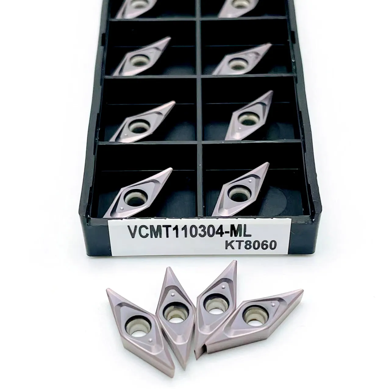 Токарные пластины VCMT110304 VCMT110302 VCMT110301, твердосплавные ЧПУ Инструменты для резки металла, VCMT 110304