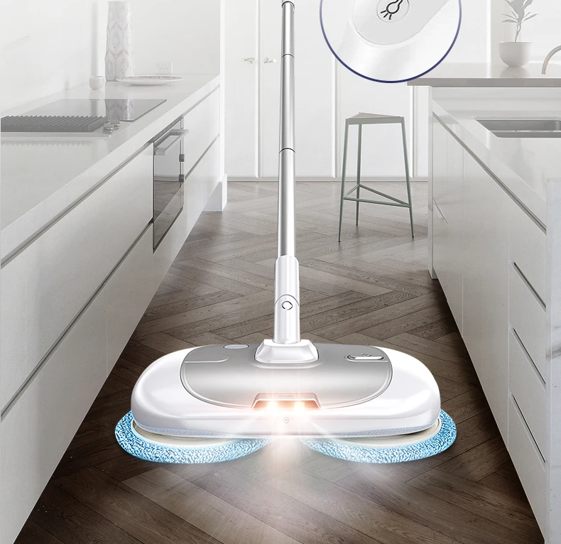 Electric Mop Household Sweeper the Floor Wirelessly with an All-in-one Machine without Hand Washing