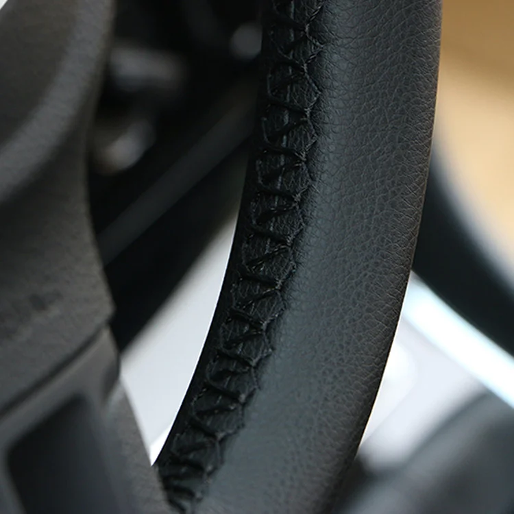 40cm 42cm 45cm 47cm 50cm Bus LKW Auto Extra Großer Lenkradbezug Kunstleder Auto-Lenkrad-Geflecht Langlebig – Detail 4