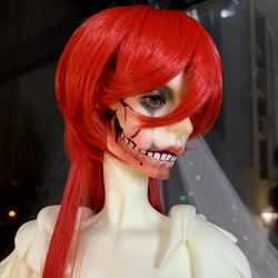 Bjd Doll Wig 1/3 1/4 1/6 1/8  Jellyfish Head Long Hair Wig