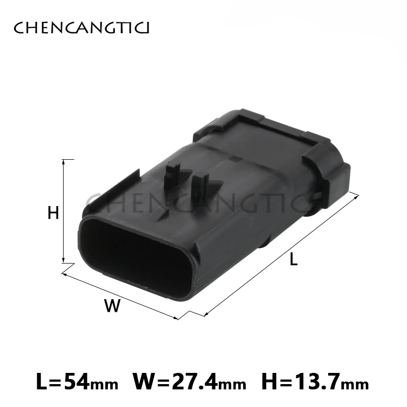 Delphi Apex Sensor Automotivo, Pacote de Alta Tensão, Conector de Cablagem para Ford, 54200413, 4 Pin, 1 Set