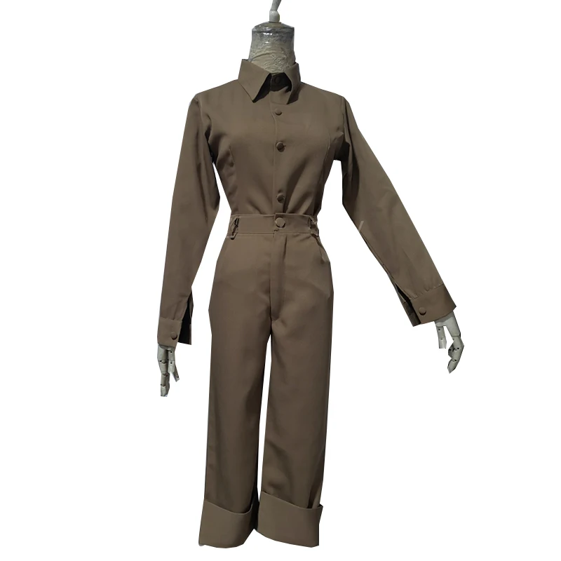 Mono Cosplay Costume Unisex Adult Coat Top Pants Game Uniforms Halloween Carnival Nightmare Costume Custom Made