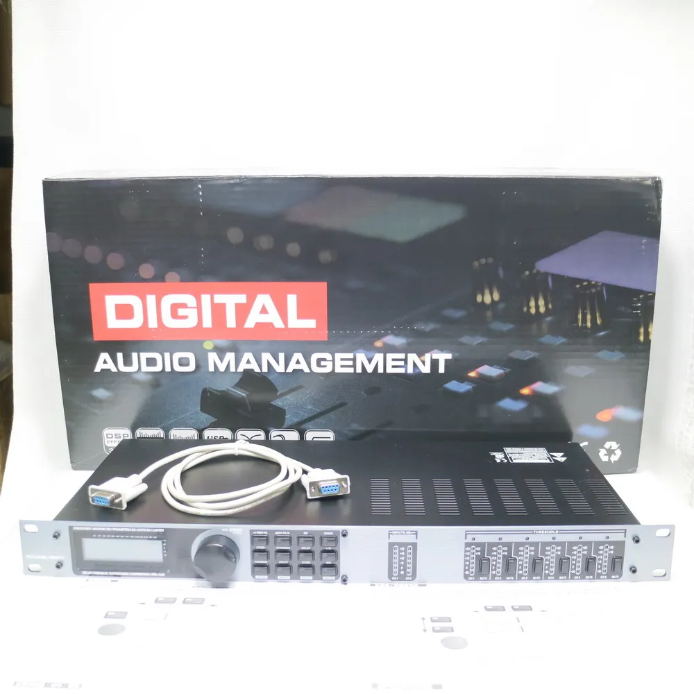 

MiCWL Driverack 260 DBX260 3 In 6 Out Digital Audio Processor Loudspeaker Management Stage Crossover Effect Original Software