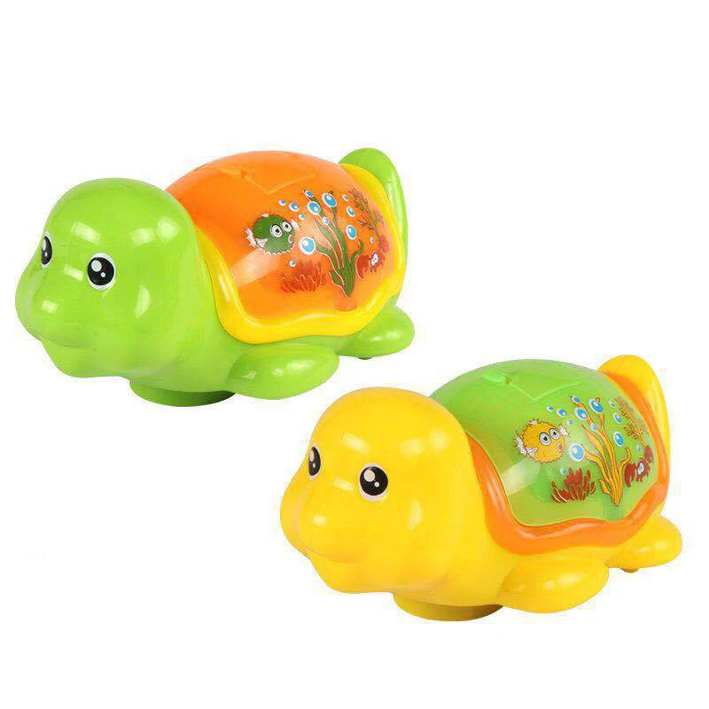 1Pcs Funny Turtle Bird Hen Walk Laying Eggs Electric Singing Luminous Children Entertainment Toys Cute Make Child Happy Toy