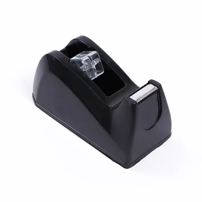 2021 new tape cutter with seat table mini plastic tape dispenser stationery tape machine 18mm packling tool