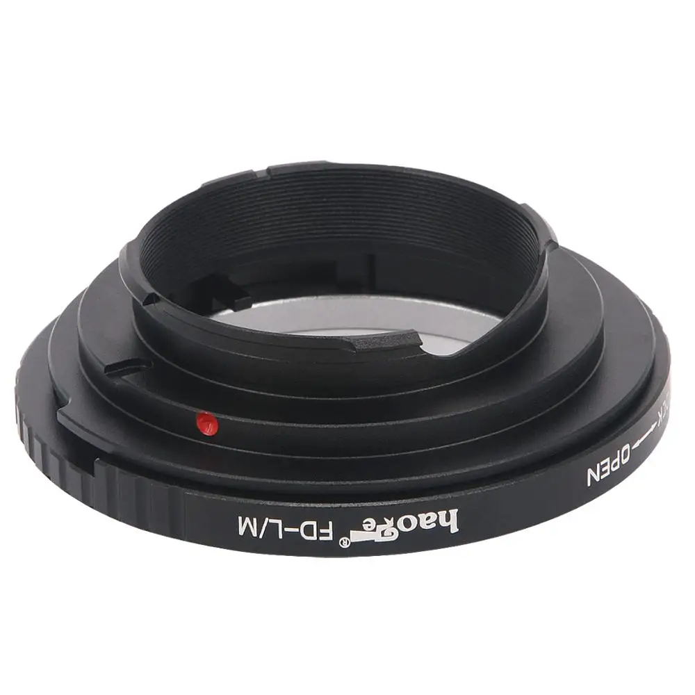 Haoge Lens Mount Adapter for Canon FD mount Lens to Leica M-mount Camera such as M240, M240P, M262, M3, M2, M1, M4, M5, CL, M6